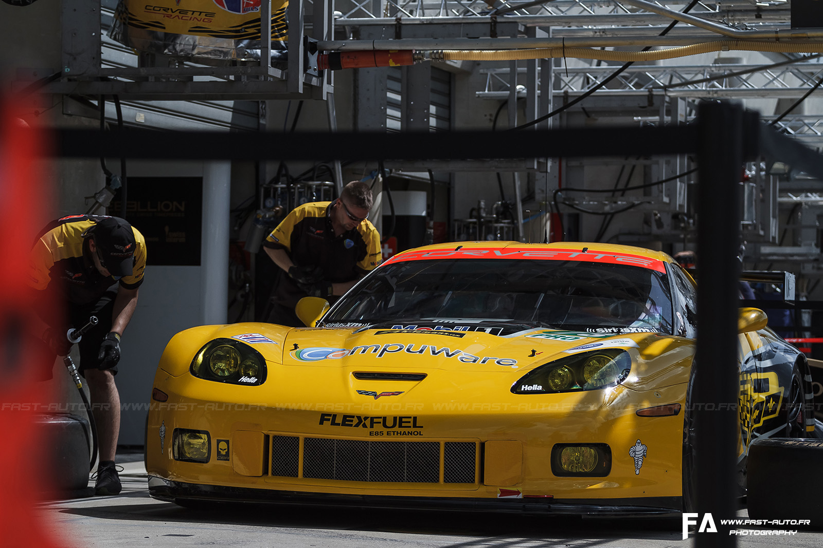 Chevrolet Corvette ZR1 LM GTE - 24 heures du Mans 2013 - Verfications, Test (4).jpg